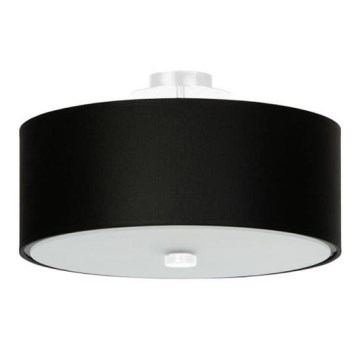Griestu gaismeklis SKALA 3xE14/60W/230V d. 30 cm melns
