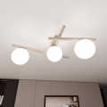 Griestu gaismeklis SMART 3xE14/10W/230V bēšs/balts