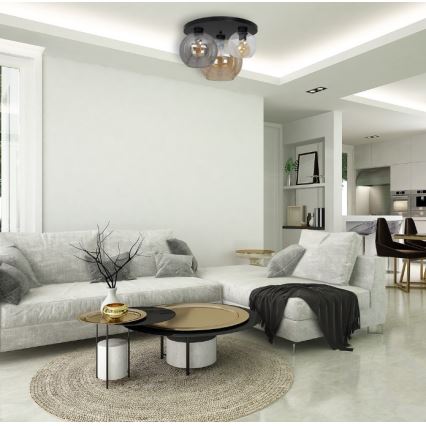 Griestu gaismeklis SOFIA 3xE27/60W/230V mix