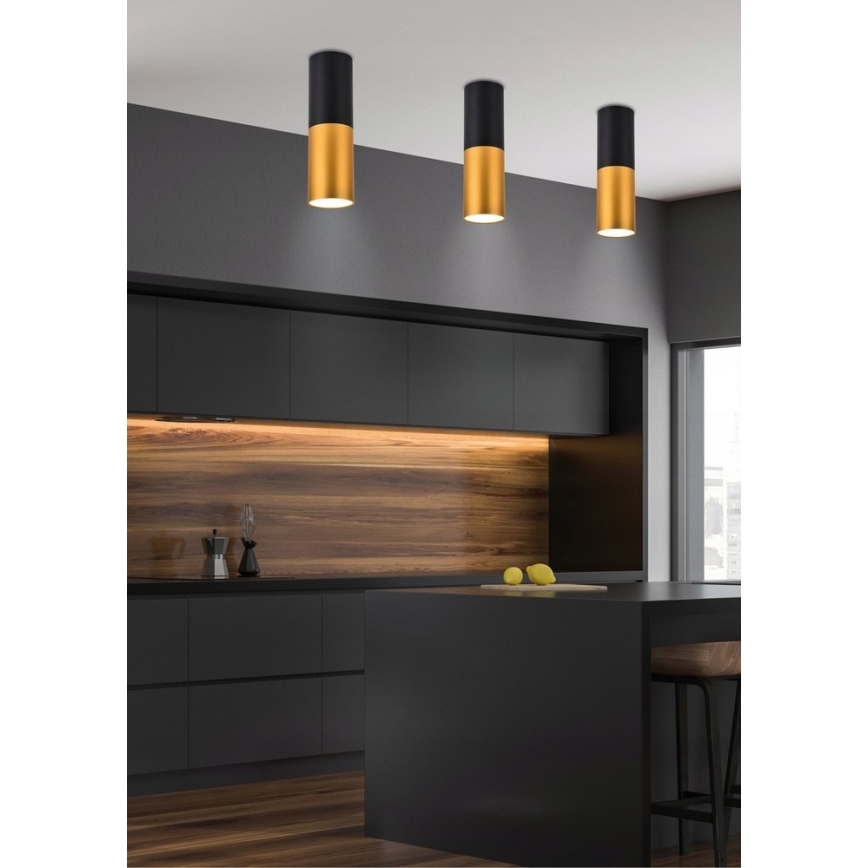 Griestu gaismeklis TUBA 1xGU10/15W/230V