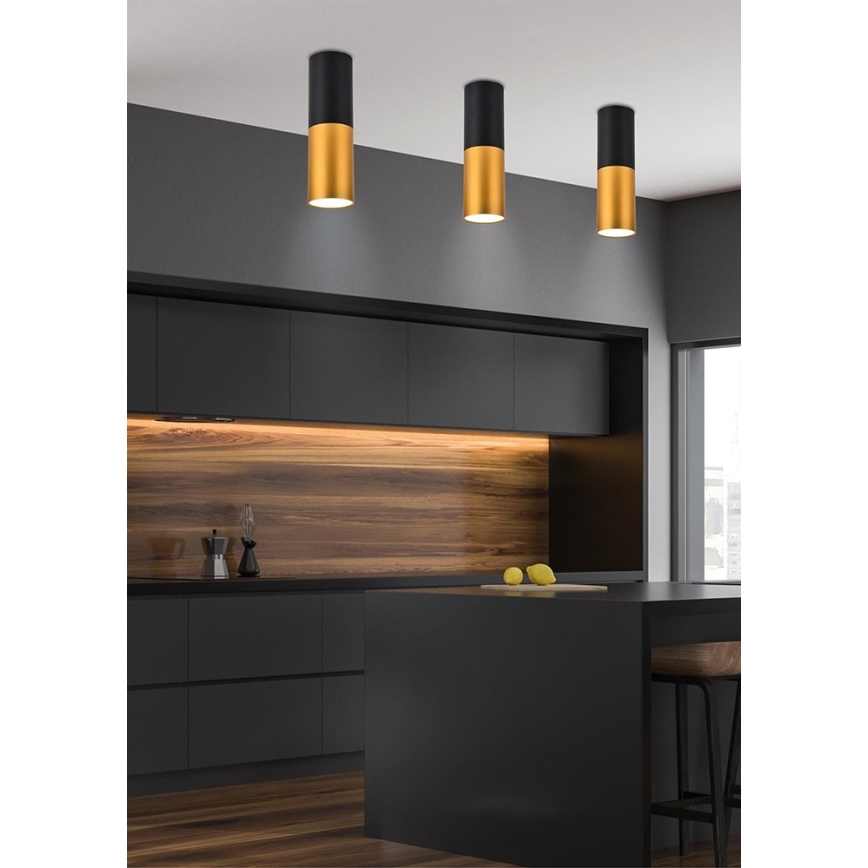 Griestu gaismeklis TUBA 1xGU10/15W/230V