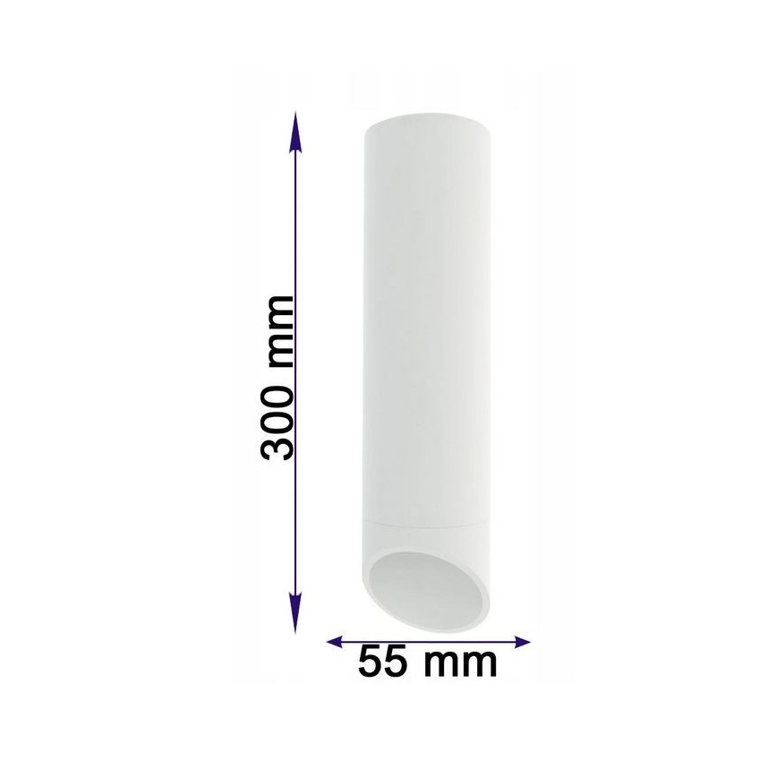Griestu gaismeklis VALDA 1xGU10/60W/230V balts