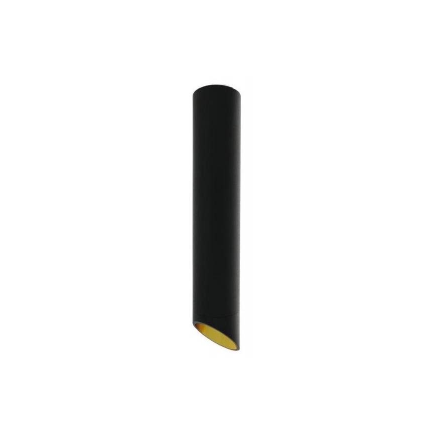 Griestu gaismeklis VALDA 1xGU10/60W/230V melns