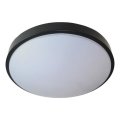 Griestu gaismeklis WILTON 2xE27/60W/230V Ø 37,5 cm melns