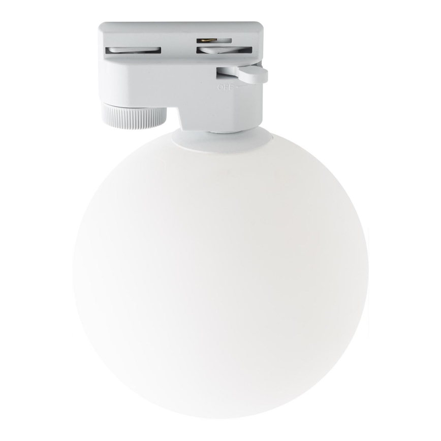 Griestu lampa 1 fāzes sliežu sistēmai TRACER 1xG9/8W/230V balta