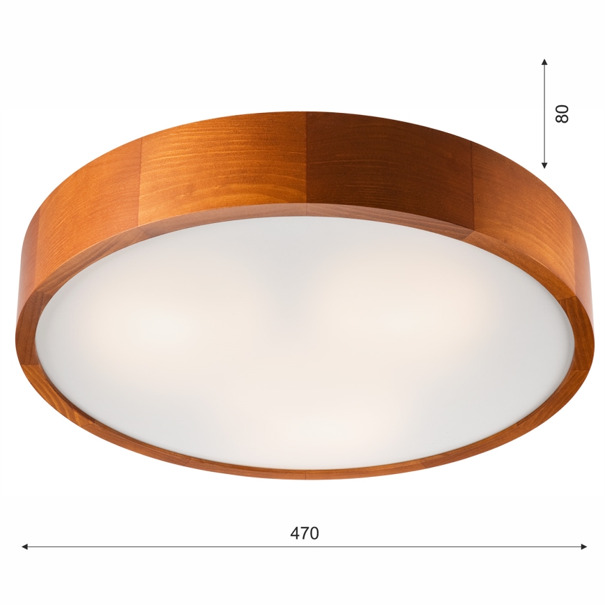Griestu lampa 3xE27/60W/230V priede