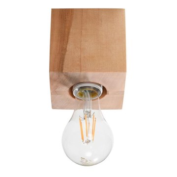Griestu lampa ABEL 1xE27/15W/230V dižskābardis
