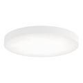 Griestu lampa ar kustības un krēslas sensoru CLEO 6xE27/24W/230V Ø 80 cm balta