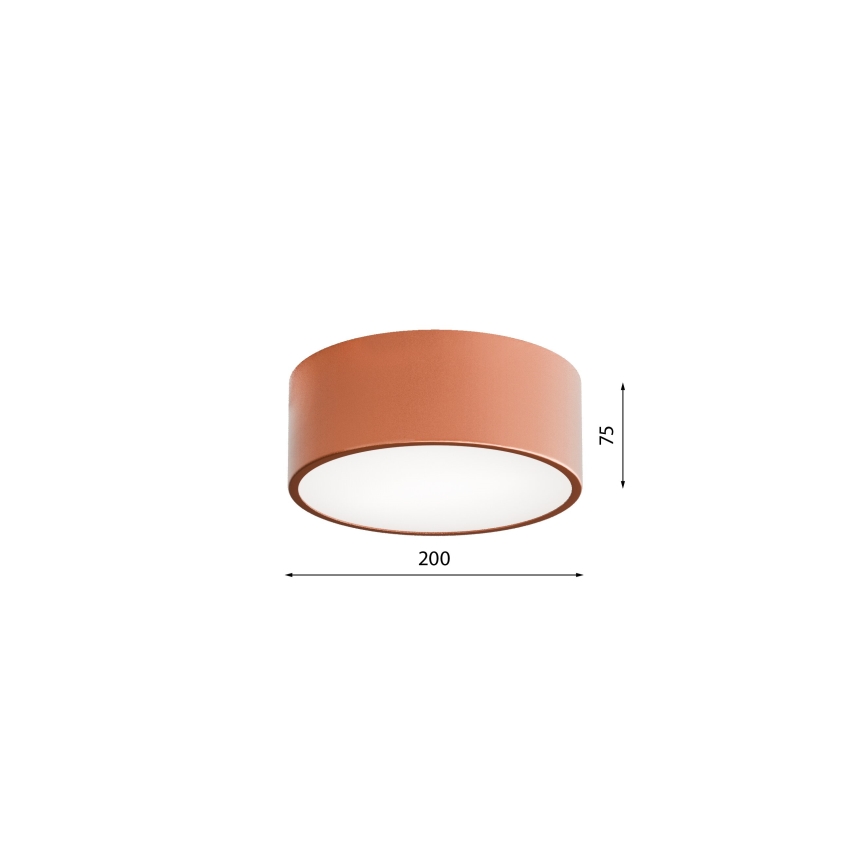 Griestu lampa ar sensoru CLEO 1xE27/40W/230V d. 20 cm vara