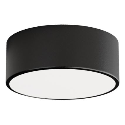 Griestu lampa ar kustības un krēslas sensoru CLEO 1xE27/40W/230V Ø 20 cm melna