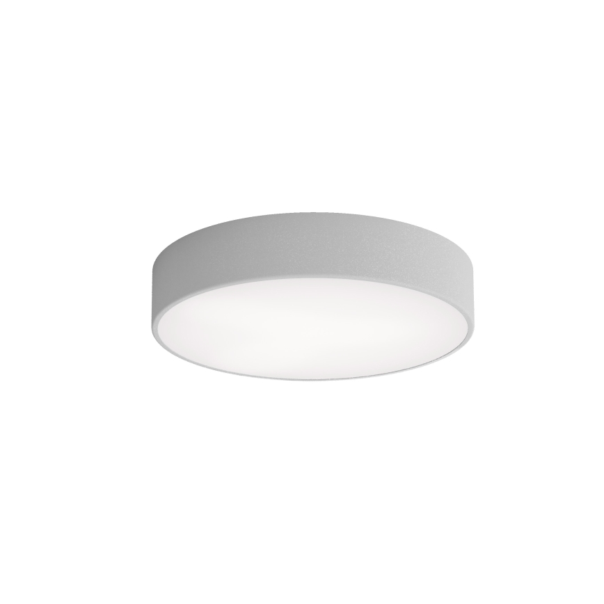 Griestu lampa CLEO ar kustības un krēslas sensoru, 3xE27/24W/230V, Ø 40 cm, pelēka