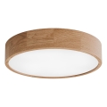 Griestu lampa ar sensoru CLEO 4xE27/24W/230V Ø 47,5 cm ozols