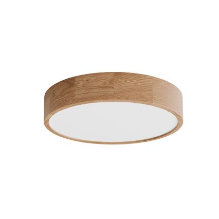 Griestu lampa ar sensoru CLEO 4xE27/24W/230V Ø 47,5 cm ozols
