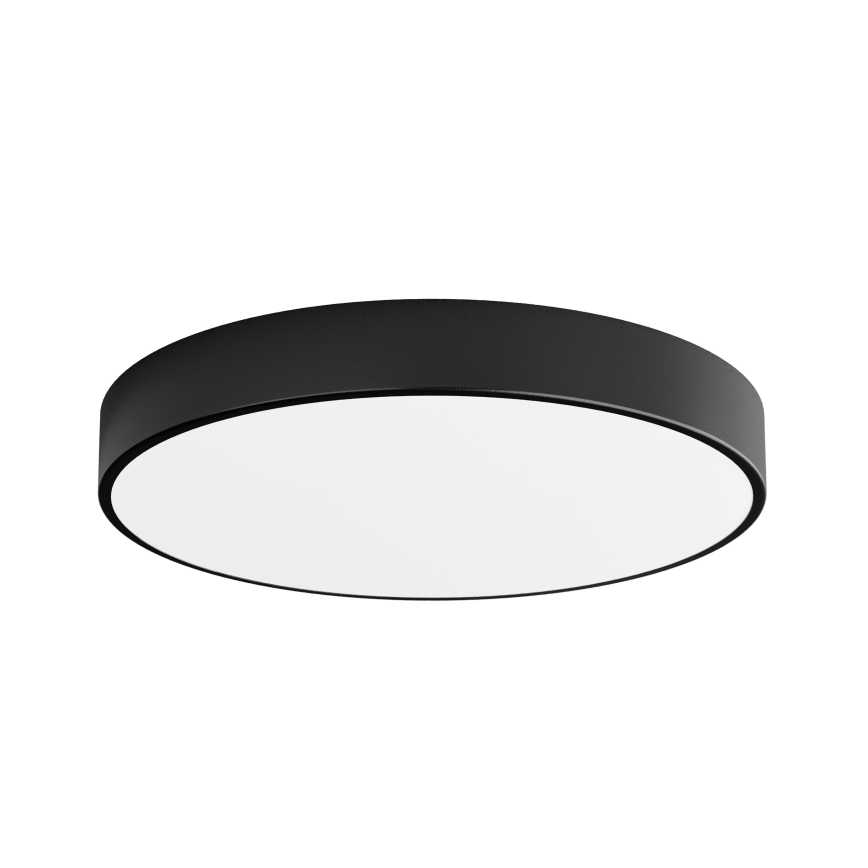 Griestu lampa CLEO ar kustības un krēslas sensoru 5xE27/24W/230V Ø60 cm melna