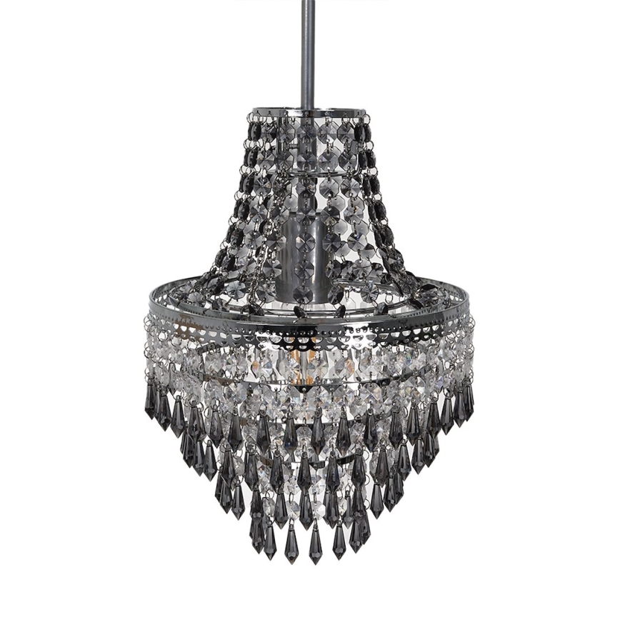 Griestu lampa ar stieni GEMMA 1xE27/60W/230V Ø 23 cm