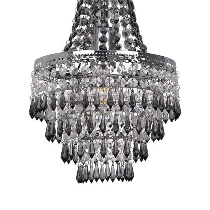 Griestu lampa ar stieni GEMMA 1xE27/60W/230V Ø 23 cm