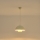 Griestu lampa ar vadu JARDEN 1xE27/15W/230V, krēmkrāsā