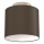 Griestu lampa ARDEN 1xE27/15W/230V diametrs 18 cm melna