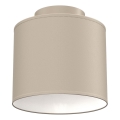 Griestu lampa ARDEN, 1xE27/15W/230V, Ø 18 cm, bēša