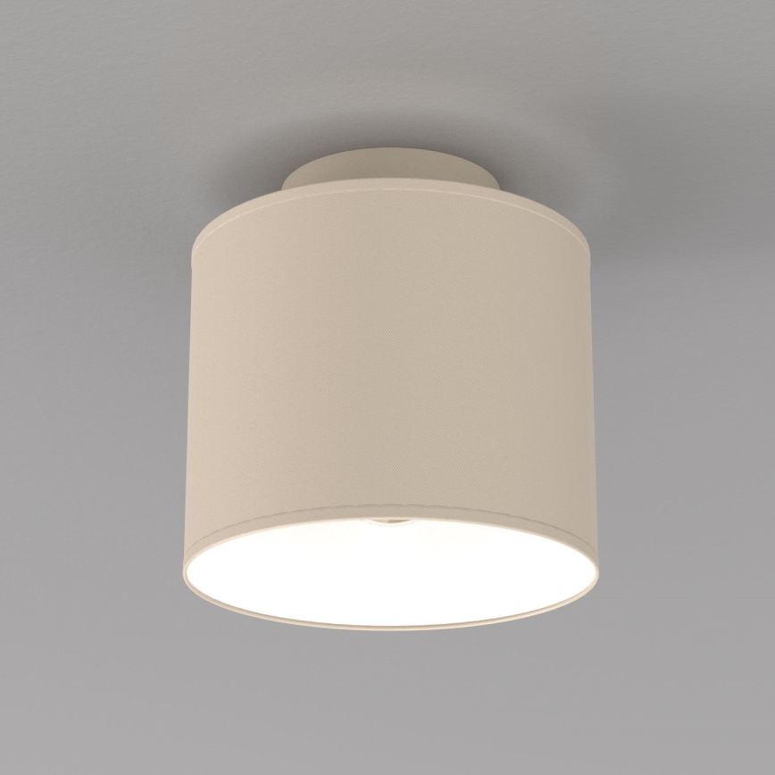 Griestu lampa ARDEN, 1xE27/15W/230V, Ø 18 cm, bēša