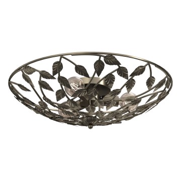 Griestu lampa ARION 3xE27/15W/230V misiņš