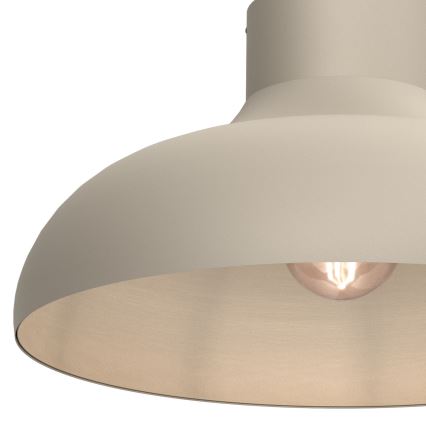 Griestu lampa BASCA 1xE27/15W/230V diam. 40 cm krēmkrāsa