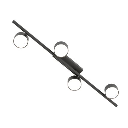 Griestu lampa BET 4xGX53/12W/230V melna