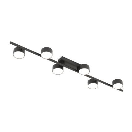Griestu lampa BET 6xGX53/12W/230V melna
