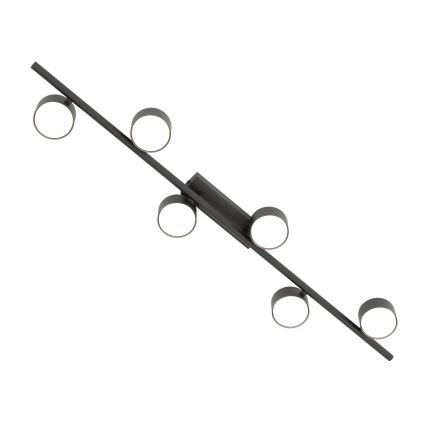 Griestu lampa BET 6xGX53/12W/230V melna