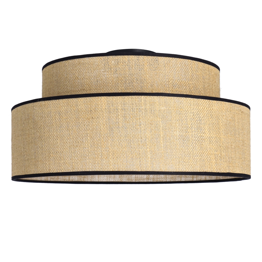 Griestu lampa BOHO 1xE27/60W/230V bēša