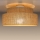 Griestu lampa BOHO 1xE27/60W/230V bēša