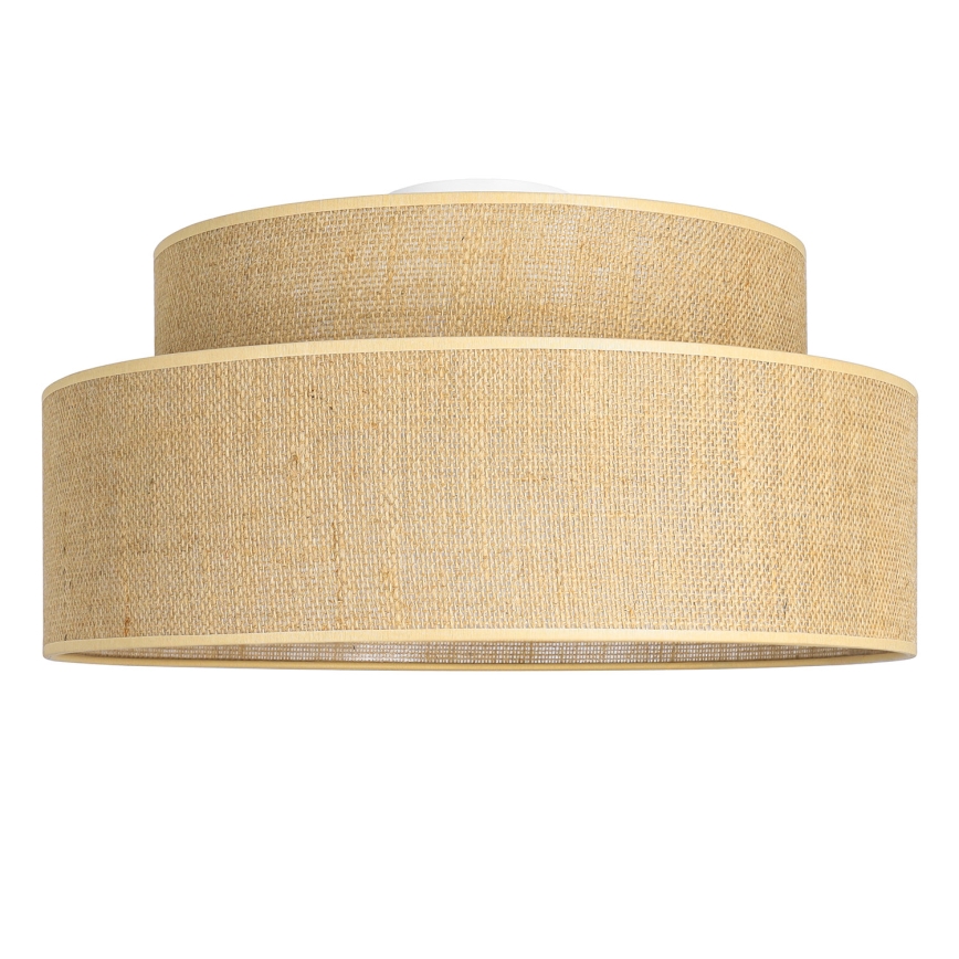 Griestu lampa BOHO 1xE27/60W/230V bēša