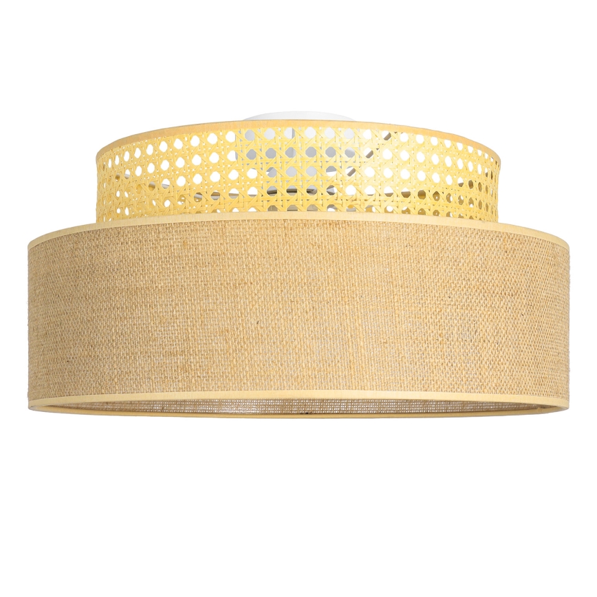 Griestu lampa BOHO 1xE27/60W/230V d. 40 cm rotanga