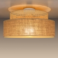 Griestu lampa BOHO 1xE27/60W/230V rotanga