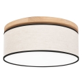 Griestu lampa BOHO 2xE27/25W/230V d. 38 cm ozols