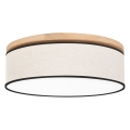 Griestu lampa BOHO 3xE27/25W/230V d. 48 cm ozols