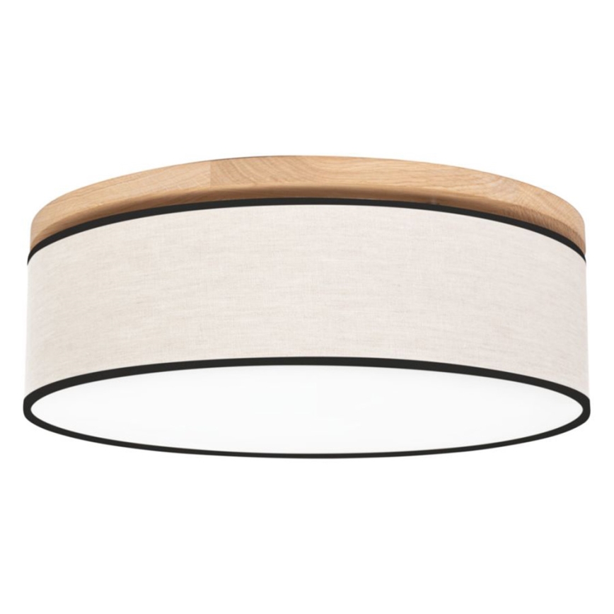 Griestu lampa BOHO 3xE27/25W/230V d. 48 cm ozols