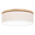Griestu lampa BOHO 3xE27/25W/230V d. 48 cm ozols