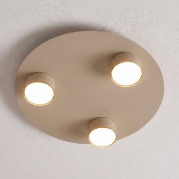 Griestu lampa BOLX 3xGX53/10W/230V bēša