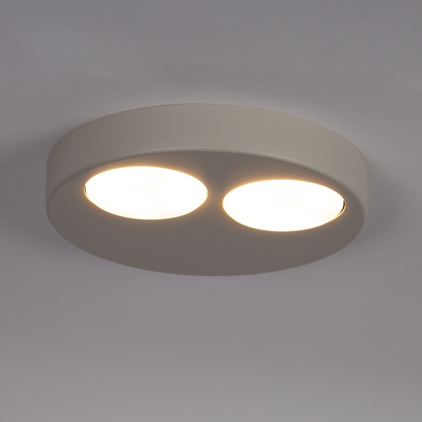 Griestu lampa BROS 2xGX53/12W/230V bēša