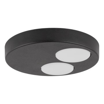 Griestu lampa BROS 2xGX53/12W/230V melna