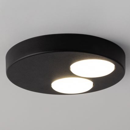 Griestu lampa BROS 2xGX53/12W/230V melna