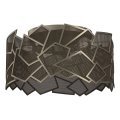 Griestu lampa CAMO 3xE27/15W/230V zelta