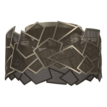 Griestu lampa CAMO 3xE27/15W/230V zelta