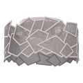 Griestu lampa CAMO 3xE27/15W/230V, Ø 49,5 cm, bēša