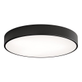 Griestu lampa CLEO ar kustības un krēslas sensoru 5xE27/24W/230V Ø60 cm melna