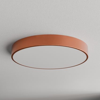 Griestu lampa CLEO ar kustības un krēslas sensoru, 5xE27/24W/230V, Ø 60 cm, vara krāsā