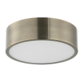 Griestu lampa DANTE 1xE27/60W/230V d. 26 cm patina