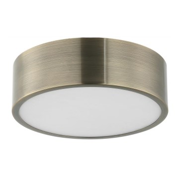 Griestu lampa DANTE 1xE27/60W/230V d. 26 cm patina