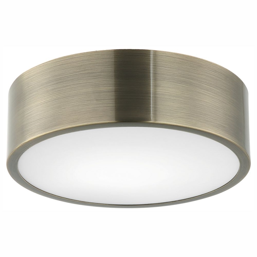 Griestu lampa DANTE 1xE27/60W/230V d. 26 cm patina